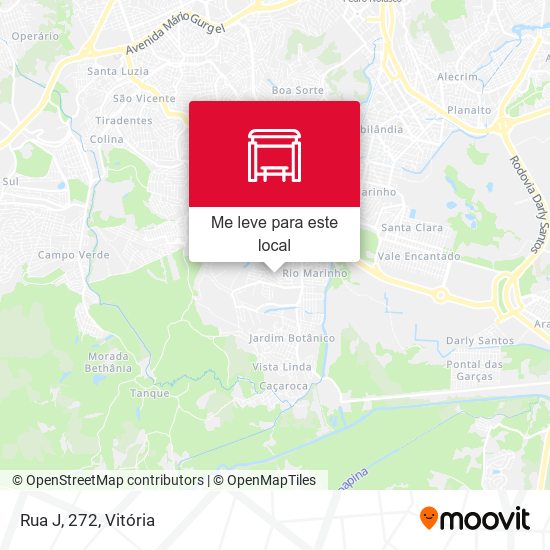 Rua J, 272 mapa