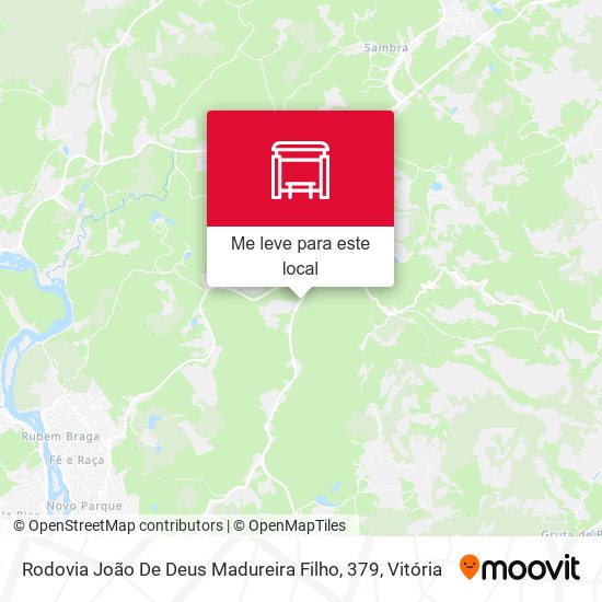 Rodovia João De Deus Madureira Filho, 379 mapa