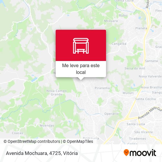 Avenida Mochuara, 4725 mapa