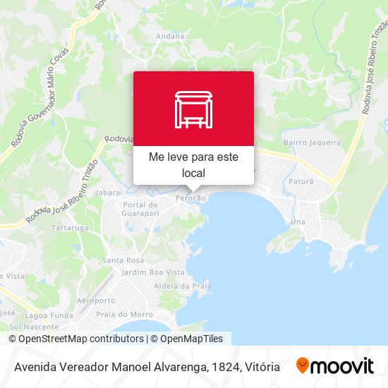 Avenida Vereador Manoel Alvarenga, 1824 mapa