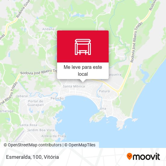 Esmeralda, 100 mapa