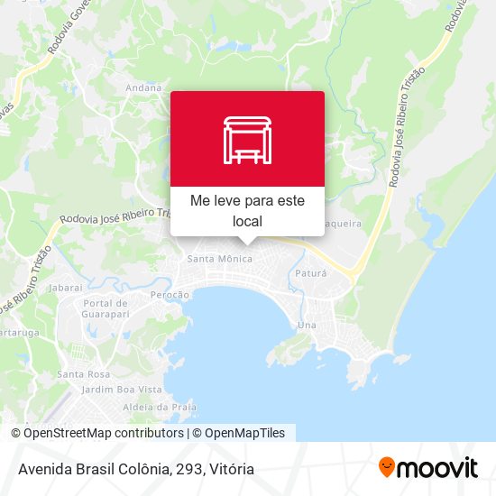 Avenida Brasil Colônia, 293 mapa