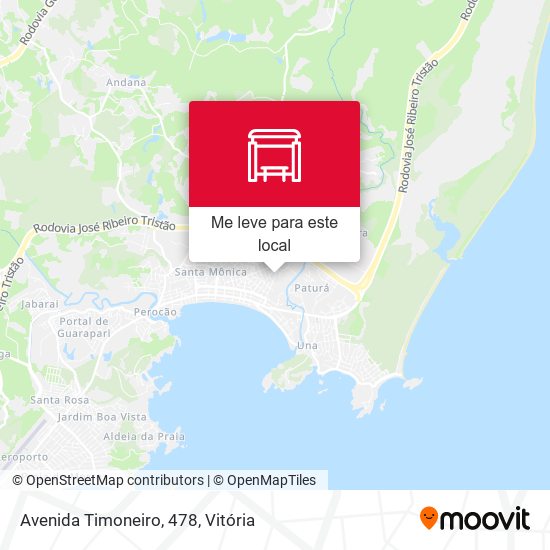 Avenida Timoneiro, 478 mapa