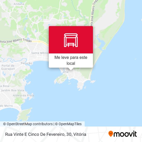Rua Vinte E Cinco De Fevereiro, 30 mapa