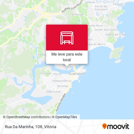 Rua Da Marinha, 108 mapa