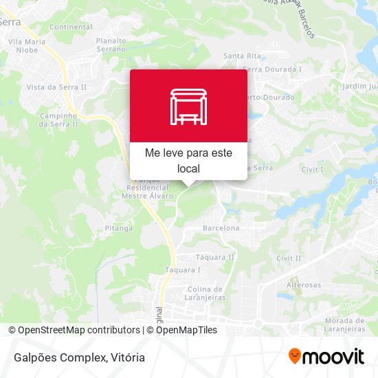 Galpões Complex mapa