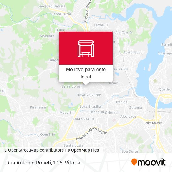 Rua Antônio Roseti, 116 mapa