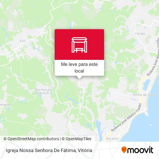 Igreja Nossa Senhora De Fátima mapa