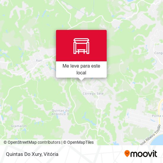 Quintas Do Xury mapa