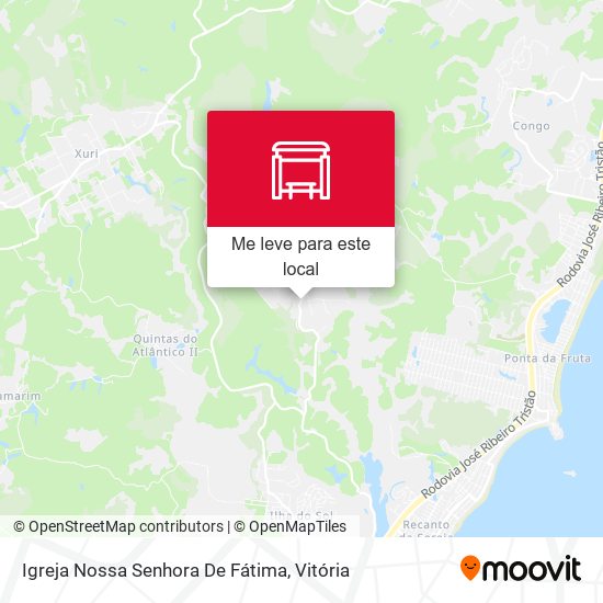 Igreja Nossa Senhora De Fátima mapa