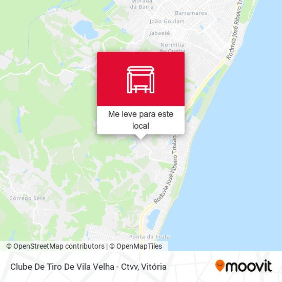 Clube De Tiro De Vila Velha - Ctvv mapa