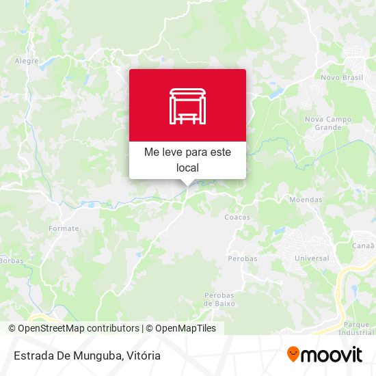 Estrada De Munguba mapa