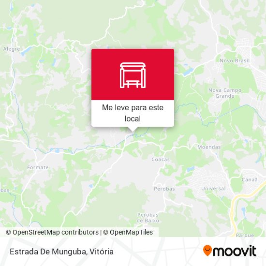 Estrada De Munguba mapa