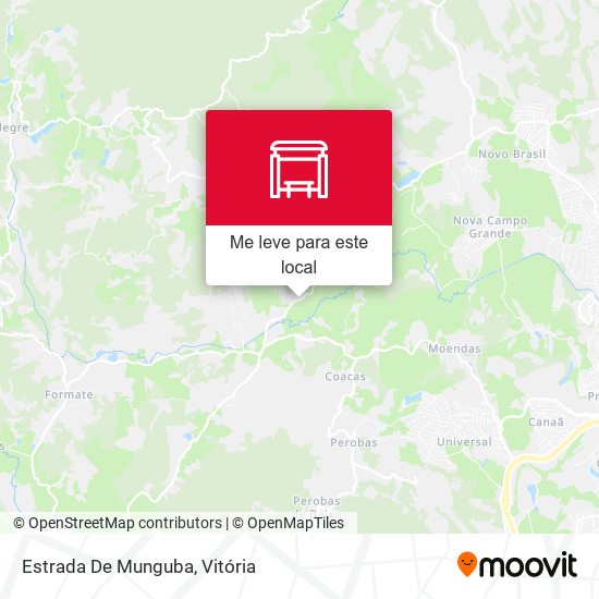 Estrada De Munguba mapa