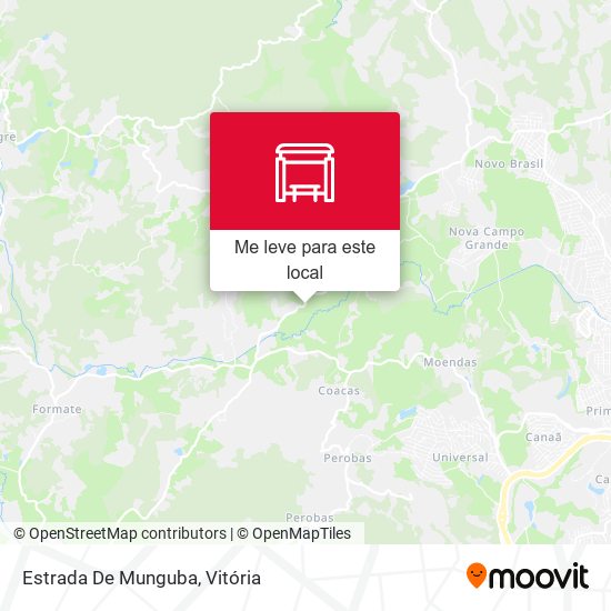 Estrada De Munguba mapa