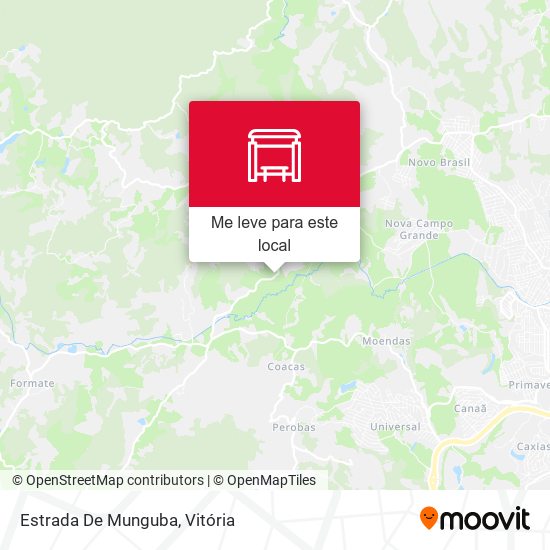 Estrada De Munguba mapa