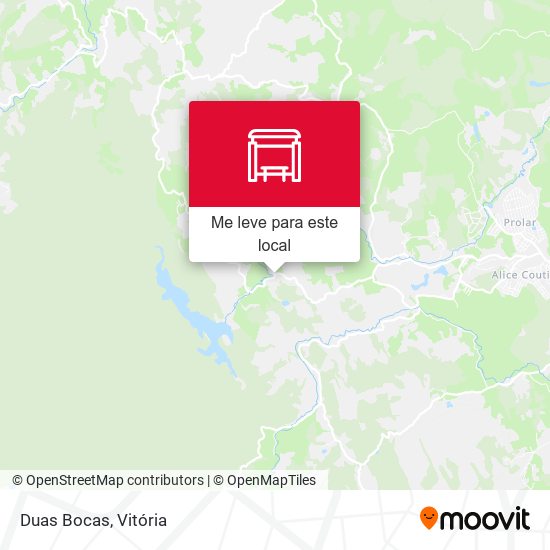 Duas Bocas mapa