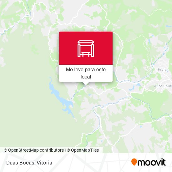 Duas Bocas mapa