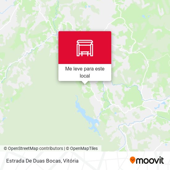Estrada De Duas Bocas mapa