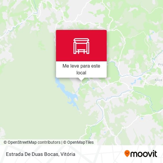 Estrada De Duas Bocas mapa