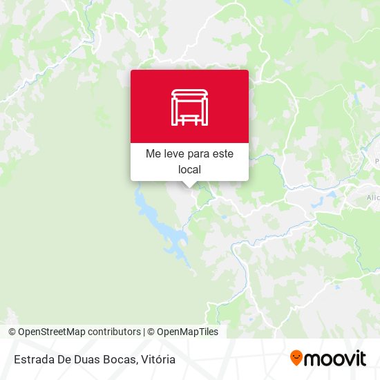 Estrada De Duas Bocas mapa