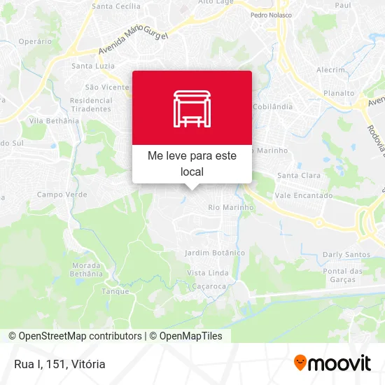 Rua I, 151 mapa