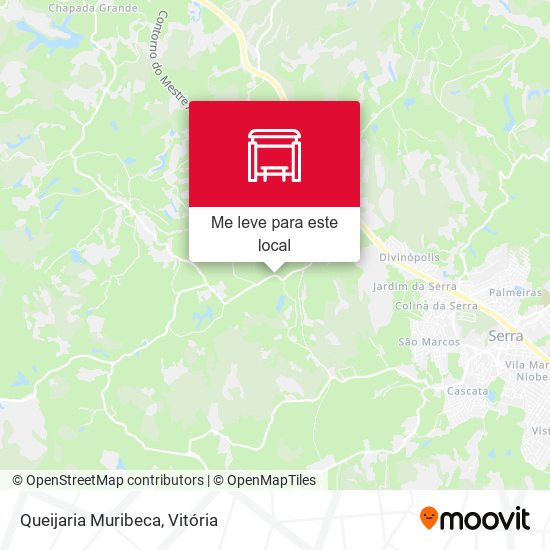 Queijaria Muribeca mapa
