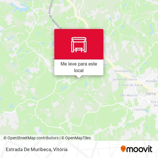 Estrada De Muribeca mapa