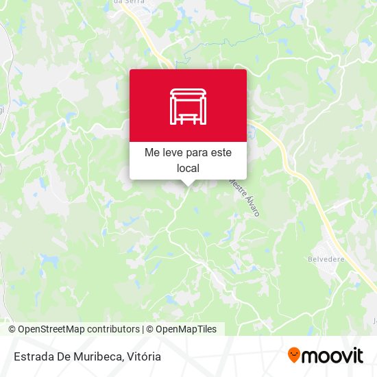Estrada De Muribeca mapa