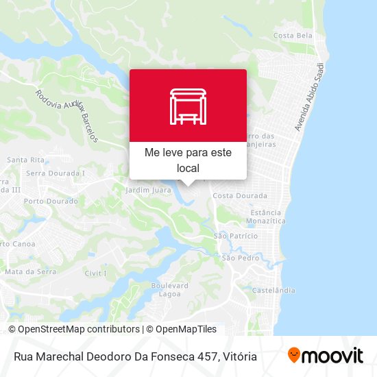 Rua Marechal Deodoro Da Fonseca 457 mapa