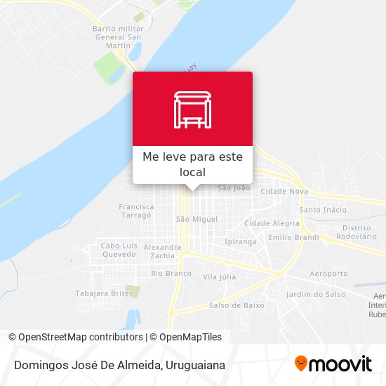 Domingos José De Almeida mapa