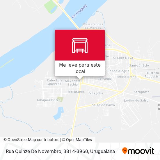 Rua Quinze De Novembro, 3814-3960 mapa