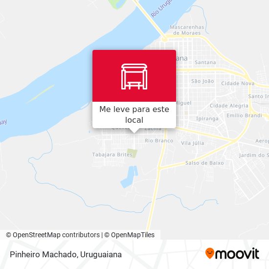 Pinheiro Machado mapa