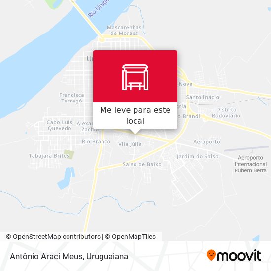 Antônio Araci Meus mapa