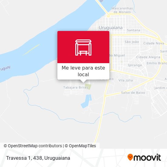 Travessa 1, 438 mapa