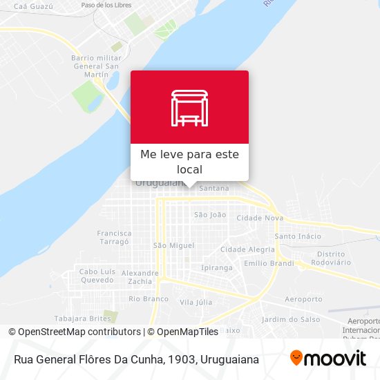 Rua General Flôres Da Cunha, 1903 mapa