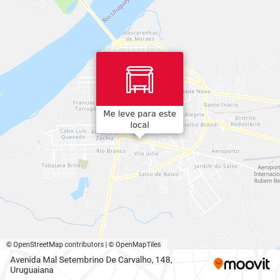 Avenida Mal Setembrino De Carvalho, 148 mapa