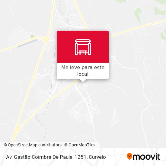 Av. Gastão Coimbra De Paula, 1251 mapa