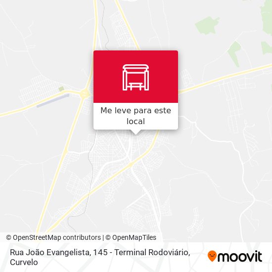 Rua João Evangelista, 145 - Terminal Rodoviário mapa