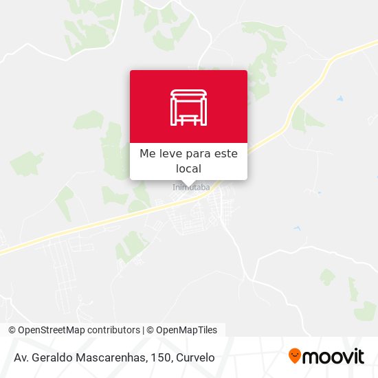 Av. Geraldo Mascarenhas, 150 mapa