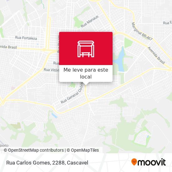 Rua Carlos Gomes, 2288 mapa