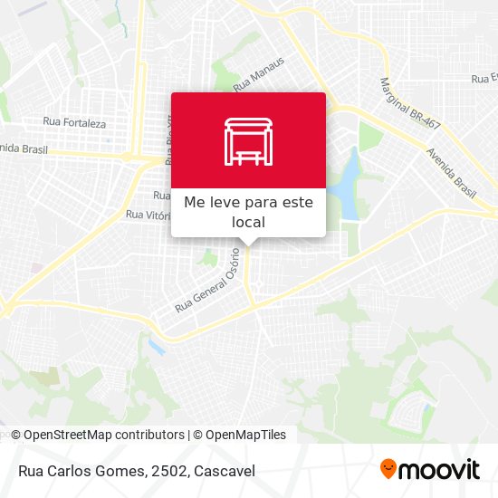 Rua Carlos Gomes, 2502 mapa