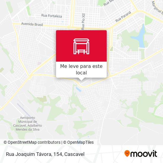 Rua Joaquim Távora, 154 mapa