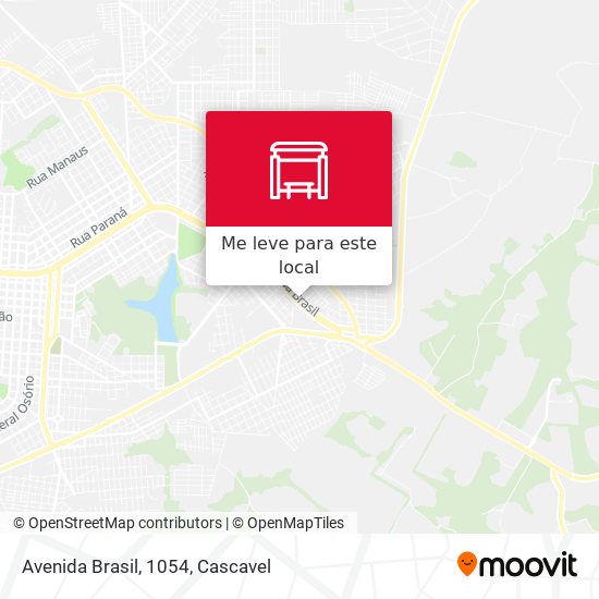Avenida Brasil, 1054 mapa