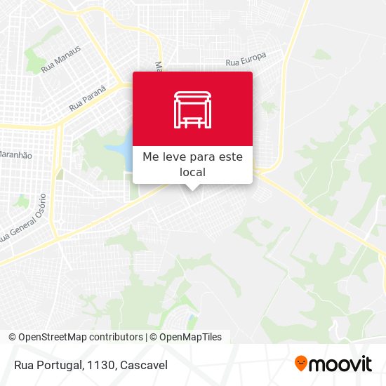 Rua Portugal, 1130 mapa