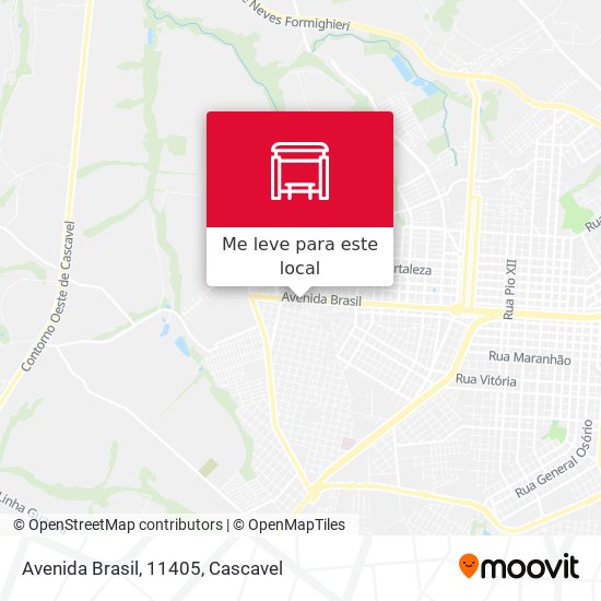 Avenida Brasil, 11405 mapa