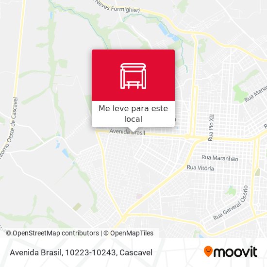 Avenida Brasil, 10223-10243 mapa