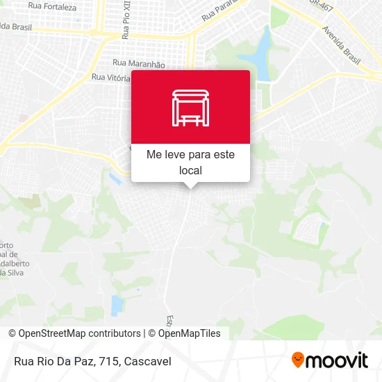 Rua Rio Da Paz, 715 mapa