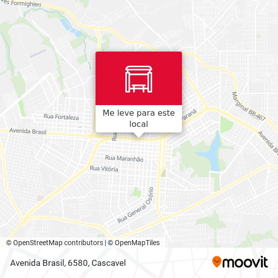 Avenida Brasil, 6580 mapa