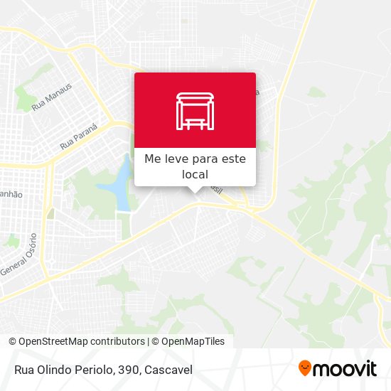 Rua Olindo Periolo, 390 mapa